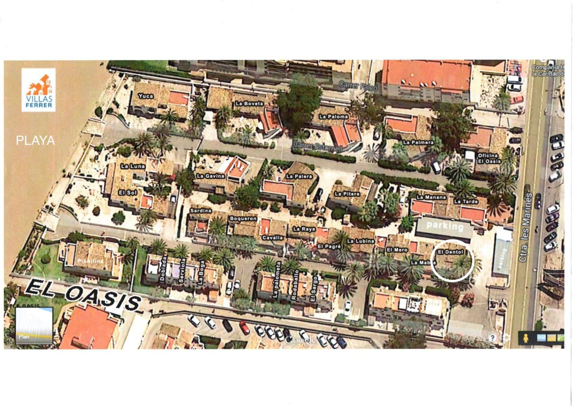 Urbanizacion El Oasis, 20 Villas En 1ª Linea Playa Dénia Exterior foto
